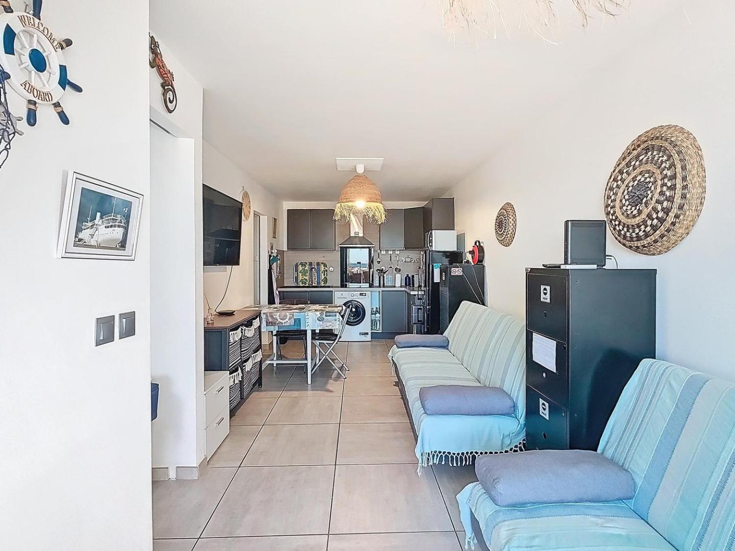 Appartement Vue Mer Grand Plage 4 Pers Le Barcarès Eksteriør bilde